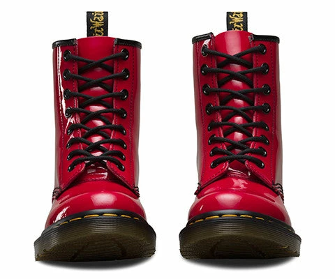 Dr. Martens Dr Martens 1460 W Red Patent Vintage 11821602 6 Dr. Martens Dr Martens 1460 W Red Patent Vintage 11821602 - Image 4