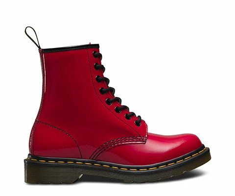 Dr. Martens Dr Martens 1460 W Red Patent Vintage 11821602 3 Dr. Martens Dr Martens 1460 W Red Patent Vintage 11821602