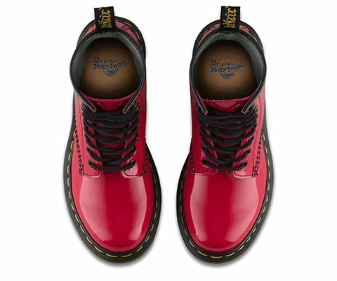 Dr. Martens Dr Martens 1460 W Red Patent Vintage 11821602 9 Dr. Martens Dr Martens 1460 W Red Patent Vintage 11821602 - Image 7