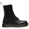 Dr. Martens Dr Martens 1490 Black Smooth Leather 10 Hole Boots 11857001 -Cheap High Tops Store 1490 Black 10 Hole Dr Martens 7 800x