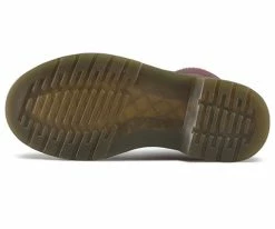 Dr. Martens Dr Martens Youth Delaney Cherry Red Softy T Leather Boots -Cheap High Tops Store 15382601.S 800x