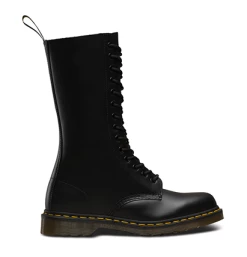 Dr. Martens Dr Martens 1914 Black 14 Hole Leather Boots 11855001 -Cheap High Tops Store 1914 6 800x