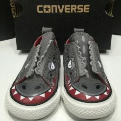 Converse Infants Ox Slip-On Shark -Cheap High Tops Store 7b6ace7678faeb6bdcf3f3e9be717ba9 800x