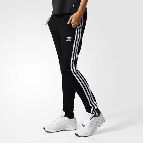 Adidas Originals Supergirl Track Pants Black AJ8456 - Image 2