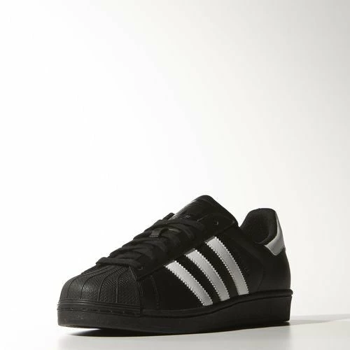 Adidas Originals Superstar Foundation Black White Black - Image 4