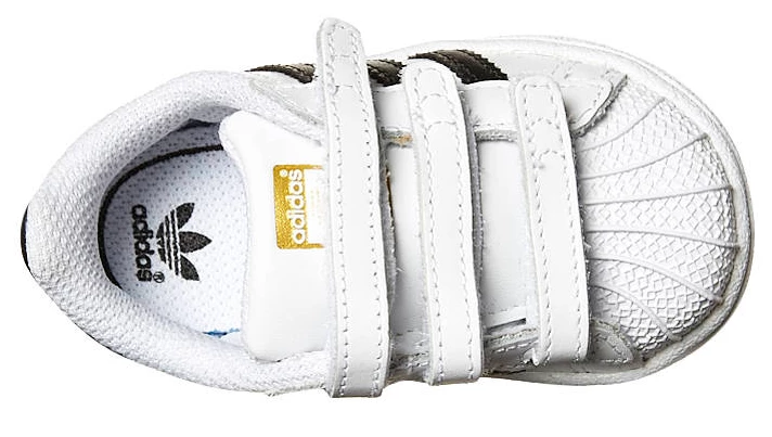 Adidas Originals Infants Superstar Foundation CF B23637 WHT/BLK/WHT - Image 2