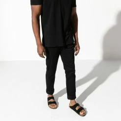 Birkenstock Arizona Black Suede Leather SFB -Cheap High Tops Store BirkenstockArizonaBlackSuedeLeatherSFB4 800x