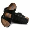 Birkenstock Arizona Black Suede Leather SFB -Cheap High Tops Store BirkenstockArizonaBlackSuedeLeatherSFB6 800x