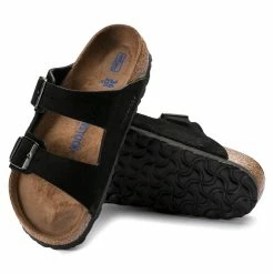 Birkenstock Arizona Black Suede Leather SFB