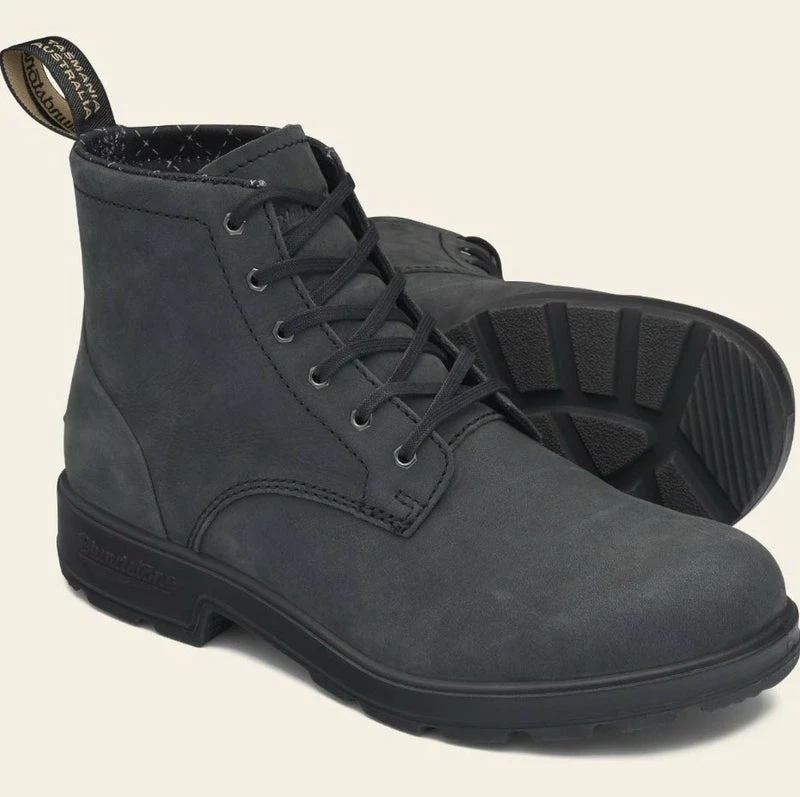 Blundstone 1931 Lace Up Boots Rustic Black 5 Blundstone 1931 Lace Up Boots Rustic Black - Image 3