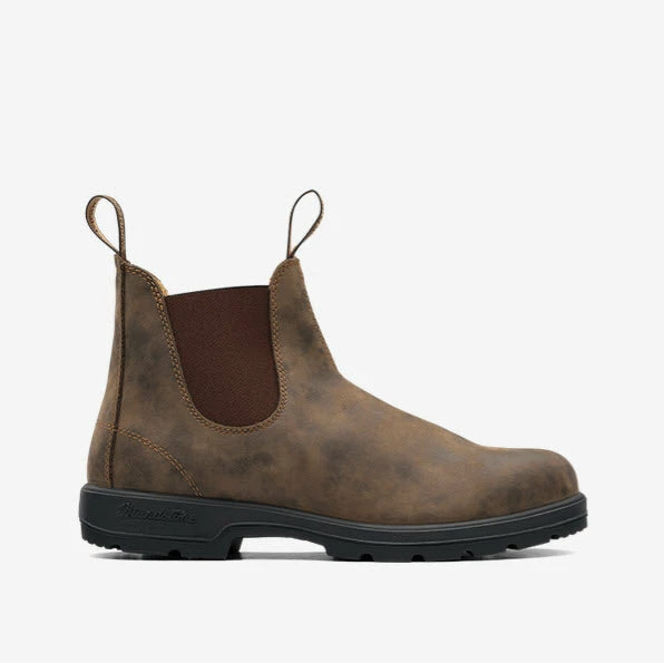 Blundstone Lifestyle Blundstone 585 Rustic Brown Leather Chelsea Boots - Image 4