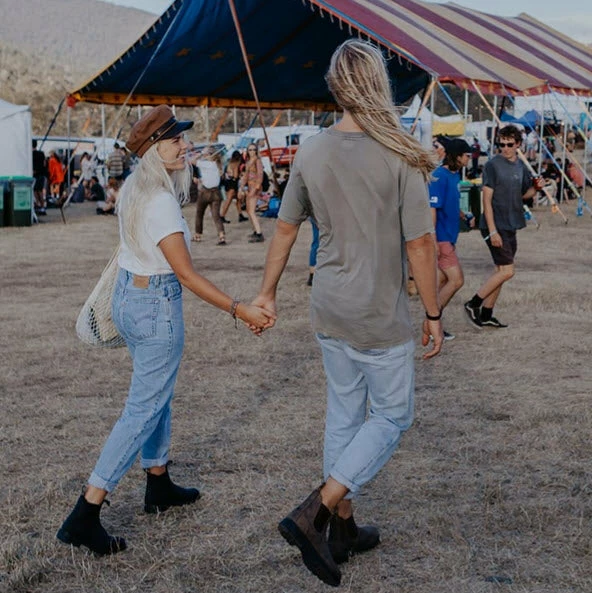 Blundstone Lifestyle Blundstone 585 Rustic Brown Leather Chelsea Boots - Image 6