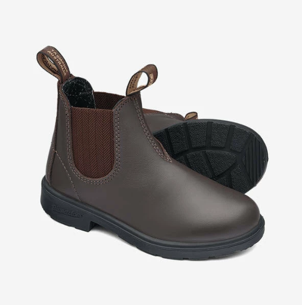Blundstone 630 Brown Kids Leather Chelsea Boots 5 Blundstone 630 Brown Kids Leather Chelsea Boots - Image 3