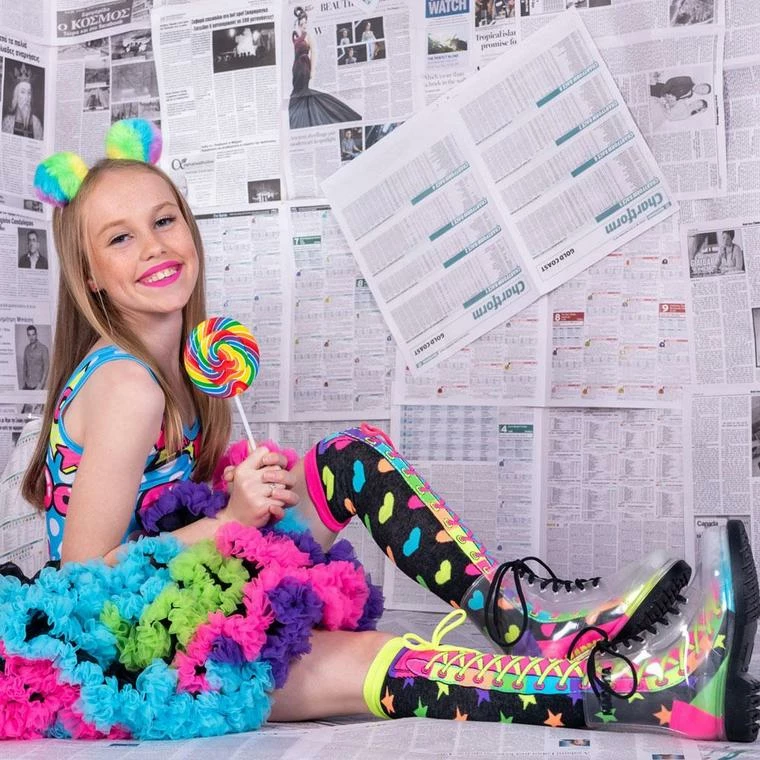 Funky Socks CONFETTI KIDS SOCKS 4 Funky Socks CONFETTI KIDS SOCKS - Image 2