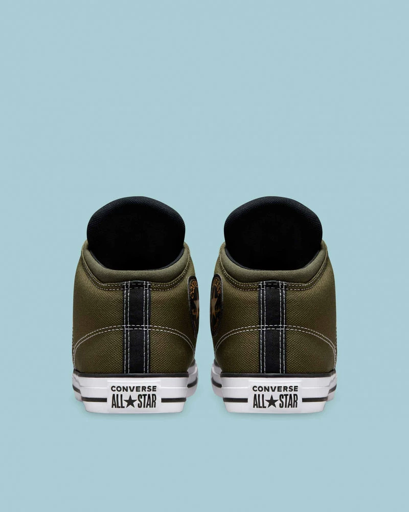 Converse CTAS High Street Mid High Top Cargo Khaki 172160C 6 Converse CTAS High Street Mid High Top Cargo Khaki 172160C - Image 4