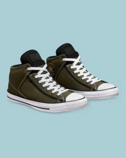 Converse CTAS High Street Mid High Top Cargo Khaki 172160C 15 Converse CTAS High Street Mid High Top Cargo Khaki 172160C -Cheap High Tops Store ConverseCTASHighStreetHighTopCargoKhaki172160C7 800x