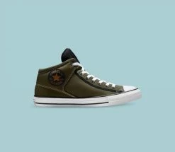 Converse CTAS High Street Mid High Top Cargo Khaki 172160C 16 Converse CTAS High Street Mid High Top Cargo Khaki 172160C -Cheap High Tops Store ConverseCTASHighStreetHighTopCargoKhaki172160C8 800x