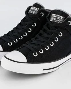 Converse CTAS Mid High Top Street Black Storm Wind Ash Stone A00498C