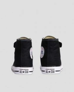Converse CTAS Easy On 1V Junior High Top Black 372883C 10 Converse CTAS Easy On 1V Junior High Top Black 372883C -Cheap High Tops Store ConverseChuckTaylorAllStarEasyOn1VJuniorHighTopBlack372883C4 800x