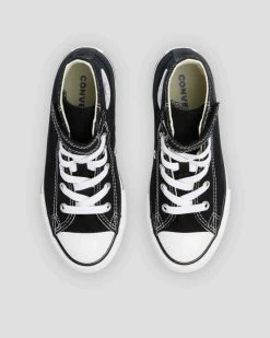 Converse CTAS Easy On 1V Junior High Top Black 372883C 12 Converse CTAS Easy On 1V Junior High Top Black 372883C -Cheap High Tops Store ConverseChuckTaylorAllStarEasyOn1VJuniorHighTopBlack372883C6 800x