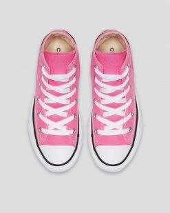 Converse Chuck Taylor All Star Youth Hi Pink -Cheap High Tops Store ConverseChuckTaylorAllStarJuniorHighTopPink6 800x