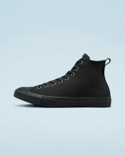 Cheap High Tops Store -Cheap High Tops Store ConverseChuckTaylorAllStarWaterResistantTec TuffHighTopBlackIronGreyA007623 800x