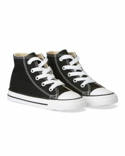 Converse Infants Hi Black White Chuck Taylor All Star Sneaker 7J231 -Cheap High Tops Store ConverseInfantsChuckTaylorCanvasHiBlack7J231 800x