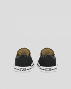 Converse Infants Ox Black White Chuck Taylor All Star Sneaker 7J235C -Cheap High Tops Store ConverseInfantsOxBlackWhiteChuckTaylorAllStarSneaker7J235C4 800x