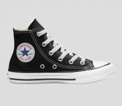 Converse Youth Hi Black Canvas 3J231C -Cheap High Tops Store ConverseYouthHiBlackCanvas3J2311 800x