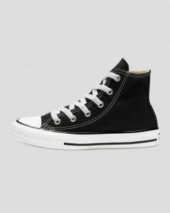 Converse Youth Hi Black Canvas 3J231C -Cheap High Tops Store ConverseYouthHiBlackCanvas3J2313 800x