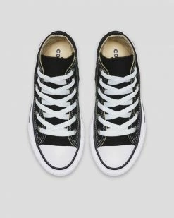 Converse Youth Hi Black Canvas 3J231C -Cheap High Tops Store ConverseYouthHiBlackCanvas3J2316 800x