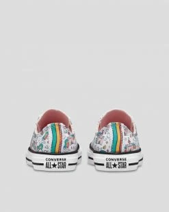 Converse Youth Ox Low White Rainbow Castles 372944C 11 Converse Youth Ox Low White Rainbow Castles 372944C -Cheap High Tops Store ConverseYouthOxLowWhiteCastles372944C4 800x