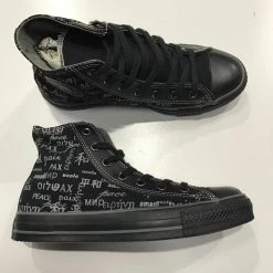 Converse John Lennon All Star Peace HI Black Grey 1Q088