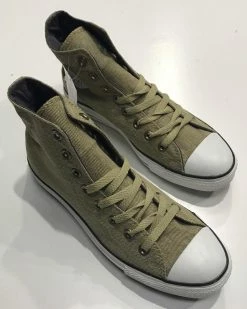Cheap High Tops Store 27 Converse Hi Olive Grey Canvas