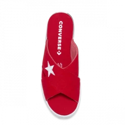 Converse One Star Sandal Red White Black -Cheap High Tops Store Converse One Star Slide Slip Enamel Red White Black5 800x