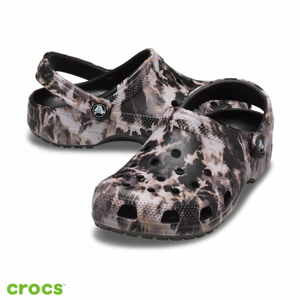 Crocs Unisex Classic Bleach Tye-Dye Clog 7 Crocs Unisex Classic Bleach Tye-Dye Clog - Image 5
