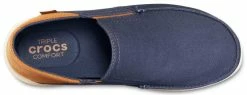 Crocs Santa Cruz Convertible Slip Navy Hazelnut -Cheap High Tops Store CrocsSantaCruzConvertibleSlipNavyHazelnut4 800x