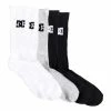 DC SHOES DC Socks Crew 5 Pair Pack Mixed EDYAA03150 -Cheap High Tops Store DCCREWSOCKS5PackBlackWhiteGreyMix 800x