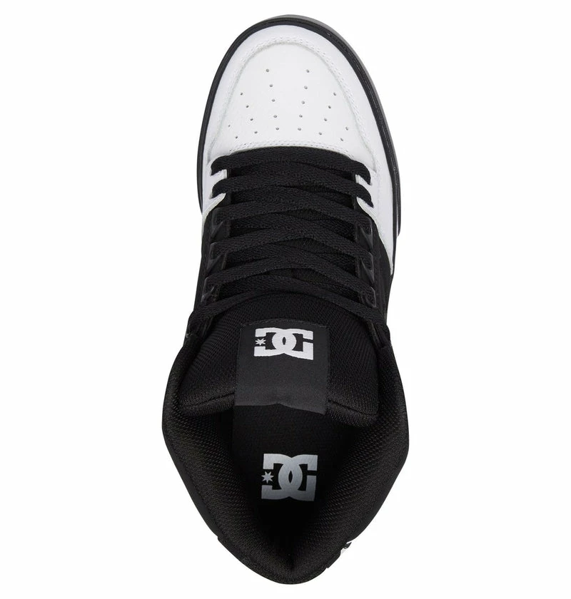 DC SHOES DC Pure High Top WC SP Shoes Black Black White ADYS400050 1 - Image 4