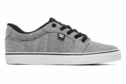 DC SHOES DC Anvil Tx Se Grey White Mens 1 -Cheap High Tops Store DC Shoes Anvil Tx Se Grey White ADYS300036 Famous Rock Shop Newcastle 2300 NSW. 5 800x