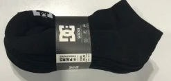 DC SHOES DC Socks Ankle 5 Pair Pack Black EDYAA03152