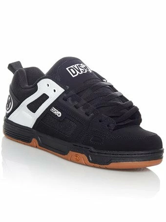 DVS Shoe Comanche Blk Wht Leather