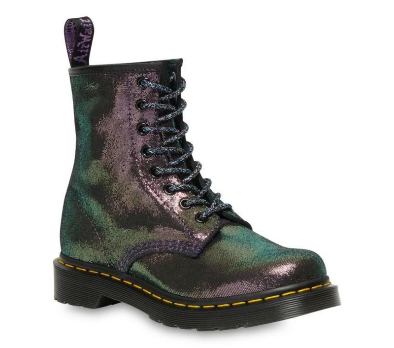 Dr. Martens Dr Martens 1460 Disco Boot Purple Gold 26958519 4 Dr. Martens Dr Martens 1460 Disco Boot Purple Gold 26958519 - Image 2