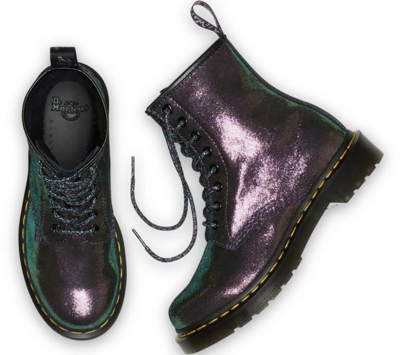 Dr. Martens Dr Martens 1460 Disco Boot Purple Gold 26958519 3 Dr. Martens Dr Martens 1460 Disco Boot Purple Gold 26958519