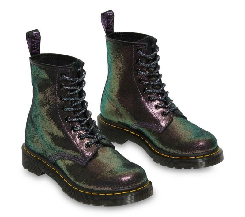 Dr. Martens Dr Martens 1460 Disco Boot Purple Gold 26958519 6 Dr. Martens Dr Martens 1460 Disco Boot Purple Gold 26958519 - Image 4