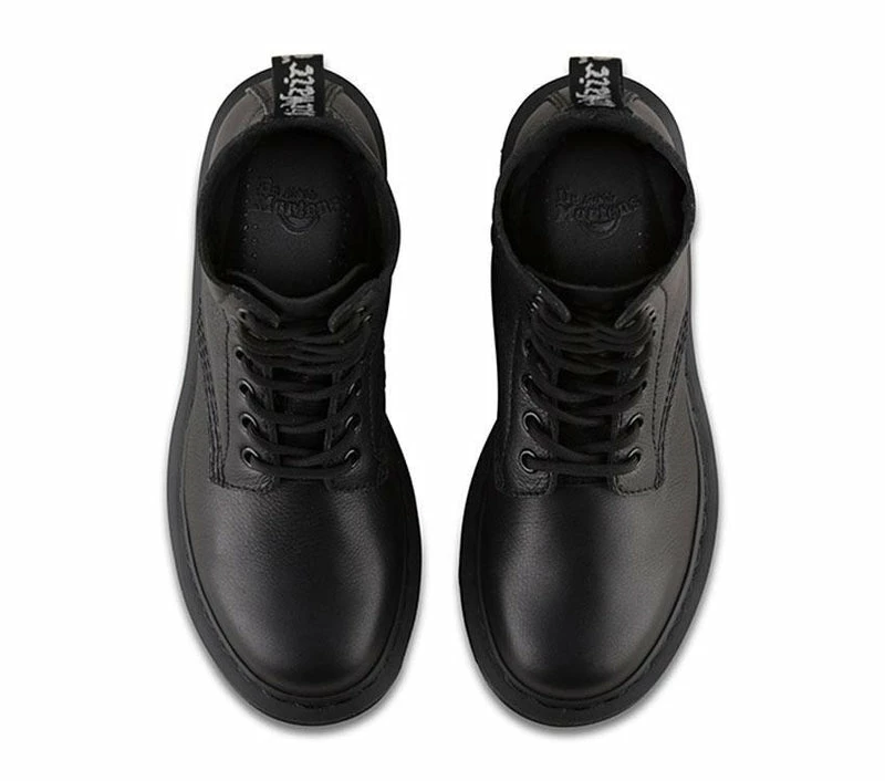 Dr. Martens Dr Martens 1460 Pascal Black Mono Virginia 8 Hole Leather Boot 24479001 4 Dr. Martens Dr Martens 1460 Pascal Black Mono Virginia 8 Hole Leather Boot 24479001 - Image 2