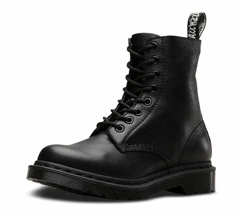 Dr. Martens Dr Martens 1460 Pascal Black Mono Virginia 8 Hole Leather Boot 24479001 5 Dr. Martens Dr Martens 1460 Pascal Black Mono Virginia 8 Hole Leather Boot 24479001 - Image 3