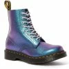 Dr. Martens Dr Martens 1460 Pascal Metallic Leather Blue & Purple Boot 25724400 -Cheap High Tops Store DrMartens1460PascalMetallicIridescentCrocodileLeatherBlueBoot25724400FamousRockShopNewcastle 2300NSW.Australia.1 800x
