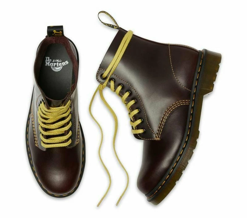 Dr. Martens Dr Martens 1460 Pascal Oxblood Atlas 26243601 Leather Boots 6 Dr. Martens Dr Martens 1460 Pascal Oxblood Atlas 26243601 Leather Boots - Image 4