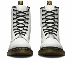 Dr. Martens Dr Martens 1460 White Smooth Leather Boots 11822100 -Cheap High Tops Store DrMartens1460WhiteSmoothLeatherBoots11822100FamousRockShopNewcastle 2300NSW.Australia.5 800x